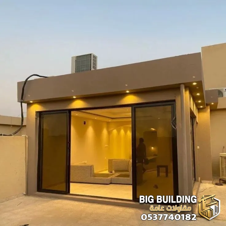 مجالس زجاجية في القصيم | تصميم وتنفيذ مجالس زجاجية عصرية